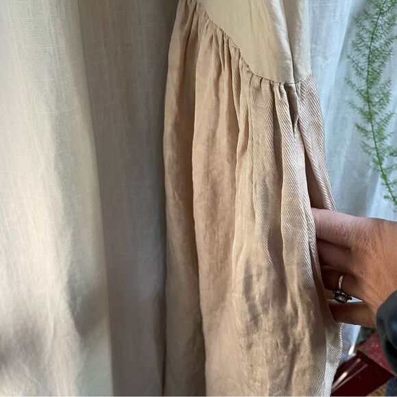 Elsa Esturgie Clematite Dress In Blush Size Medium - Picture 13 of 16